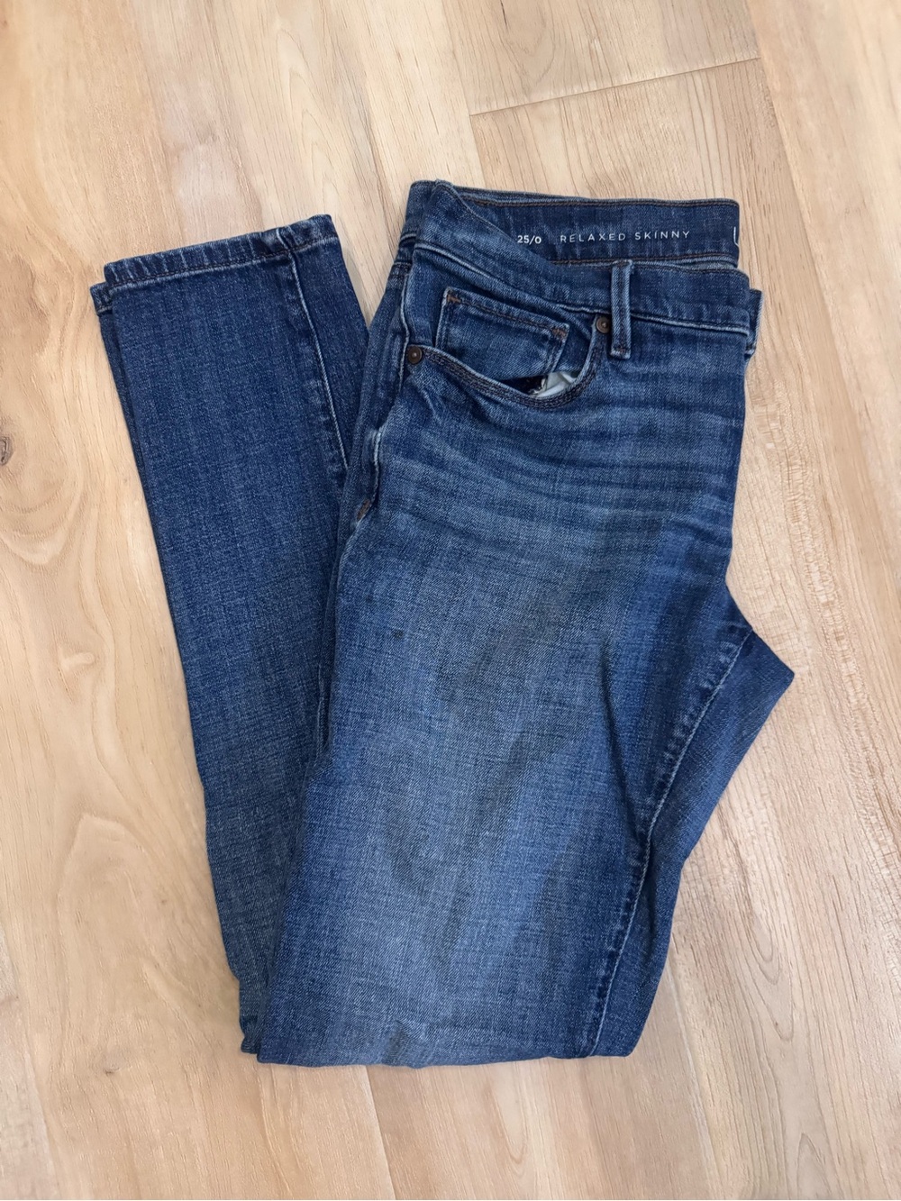 Loft Relaxed Skinny Women's Jeans - Medium Wash